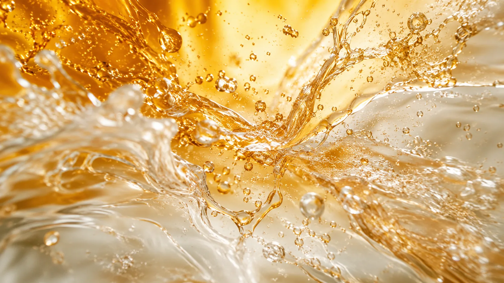 The golden and clear swirl at the film's climax